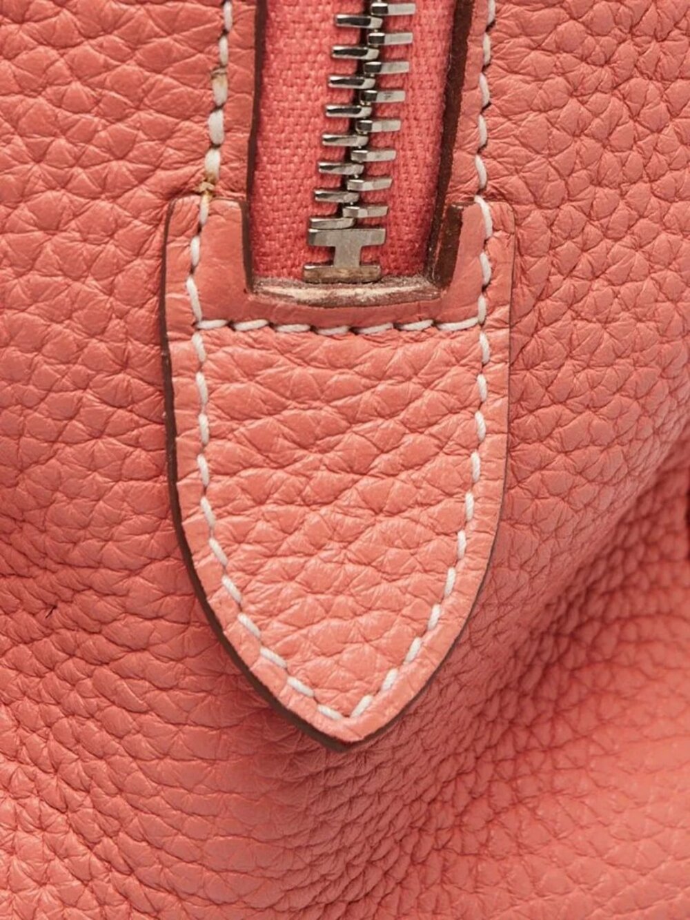 Hermes 35cm Crevette Clemence Leather Victoria II Bag - Picture 9 of 12
